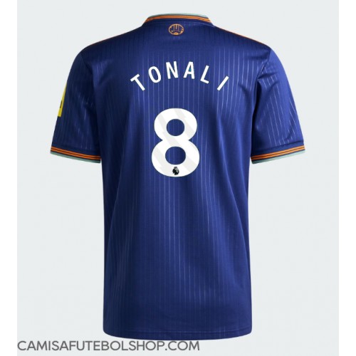 Camisa de time de futebol Newcastle United Sandro Tonali #8 Replicas 3º Equipamento 2025-26 Manga Curta